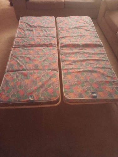 Portable fold single bed - fold,