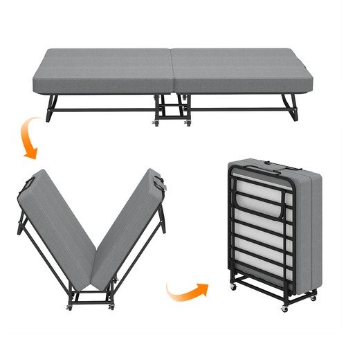 Fold bed adult roll away - fold-up,