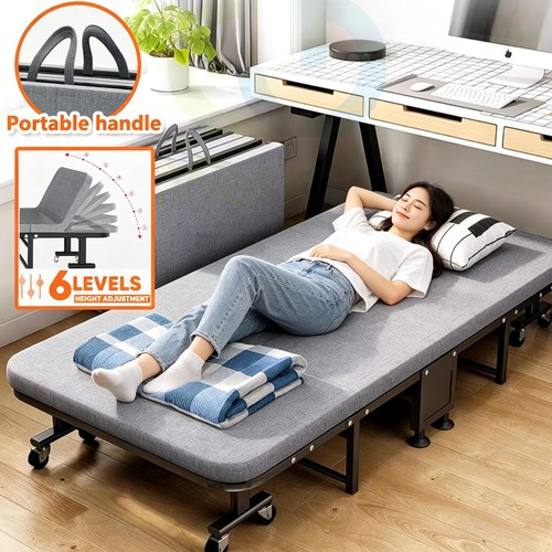 Folding single bed - large, fold