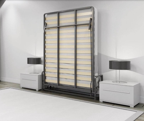 Vertical wall bed folding - wall,