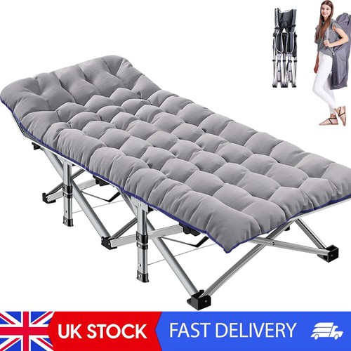 Camp bed with mattress - bed,
