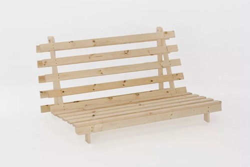 Luxury futon frame only solid - frame,