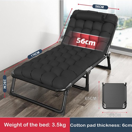 Folding bed camping travel - bed,
