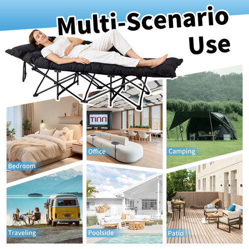 Folding camping cot - camping, with