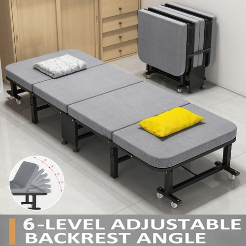 Folding single bed - single,