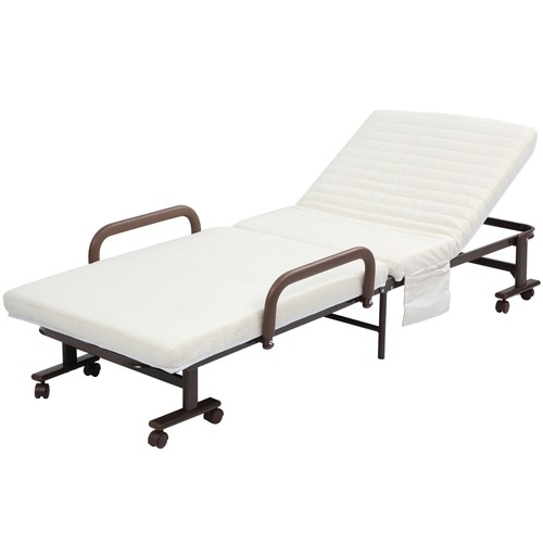 Homcom folding bed with - homcom,